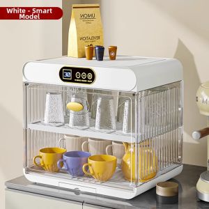 Dustproof Disinfection Cup Storage Rack Foldable