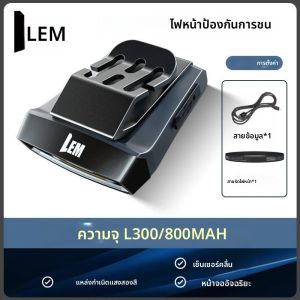 LEM COB ไฟหน้าแบบชาร์จไฟได้ Ultralight USB ไฟฉาย 180lm คลิปบนหมวก Motion Sensor ไฟหน้าสําหรับตกปลา Camping