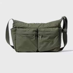 Top Quality Thickened Leisure Crossbody Bag Single Shoulder Bag Large Capacity Laptop Bag Multi Pocket Sports Bag for Men Women