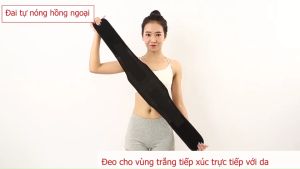 Đai hổ trợ giảm đau lưng đau cột sống và giảm mỡ bụng N65