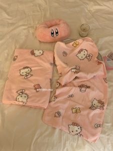 Khăn Tắm Hình Mèo KT Hoạt Hình Nhanh Khô Nhanh Khăn Tắm Cho Nữ Khăn Tắm Phòng Ký Túc Xá Chất Liệu Nhung San Hô