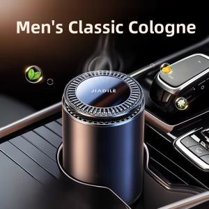 MONLEYTA | Dragon Car Fragrance 2025 New Mens Long Lasting Light Scent Solid Perfume Automotive Use Air Freshener Round Shape Deodorant