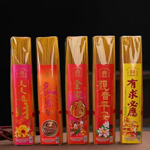 Chinese Incense Sticks Red 200Pcs Purifying Space Clearing Bad Energy for Positive Environment