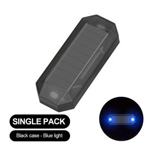 Car Fake Security Light Solar Powered Simulated Dummy Alarm Wireless Warning Anti-Theft Caution Lamp LED Flashing Imitation