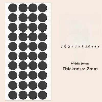 3M Thickened EVA Foam Chair Leg Pads Soundproof Non-Slip Furniture Protectors Table Leg Covers Cuttable Single-Sided Tape
