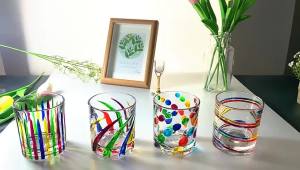 Đầy màu sắc xoay Whisky thủy tinh Đức thiết kế pha lê thủy tinh làm giảm căng thẳng gợn sóng Brandy Tumbler Whisky thưởng thức cup bia Mug