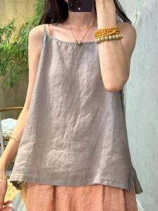 QIAOCHENXIAN | Summer Light Pure Cotton Tank Top