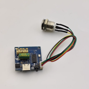 DC 3.3V–4.2V 5W Bluetooth Amplifier Board Module Rechargeable with Adjustable Sound Settings Supports TF Cards and TWS Pairing