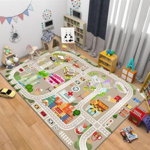 DIHUANTUO | Child-friendly Cartoon Carpet Easy to Clean
