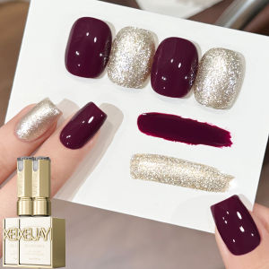 Spring Nail 2025 Fashion Nail Art 2 Color Set 15ml Nail Glue Soak UV LED Nail Gel Nail Salon Womens Fashion Nails