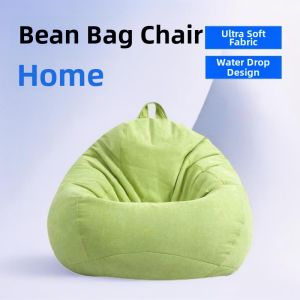 Lazy Sofa Bean Bag Comfortable Water Drop Fabric Sofa