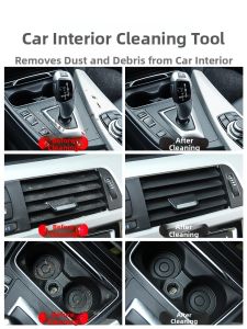 MONLEYTA | Soft Silicone Car Interior Cleaning Tool Computer Keyboard Dust Absorbing Mud Vehicle Use Sticky Dirt Removal Muck Out Clay