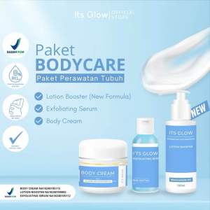 ITS GLOW - (Paket Bodycare) | Paket Badan Booster | Variasi lengkap Body Cream Booster All Skin