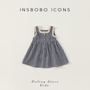 insbobo | Đầm Công Chúa Dạng A Không Tay Cho Bé Gái