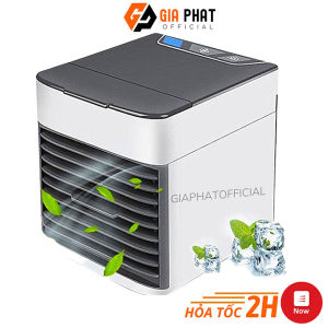 Điều Hòa Mini Làm Mát Không Khí Để Bàn Quạt Hơi Nước Để Bàn Văn Phòng Mini Dây Cắm USB Quạt Tích Điện Làm Mát Bằng Khí Lạnh