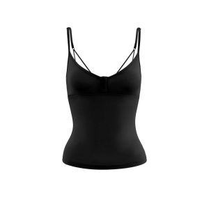 audwyn | Áo Thun Dây Quai Ngực Thấp Quần Jogger Đùi Rộng