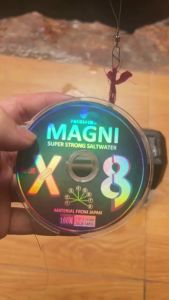 Benang Tali Pancing Pe X8 100Meter FUKUSHIMA MAGNI Super Strong Hijau 0.8 1.0 1.5  2.0 2.5 3.0 4.0