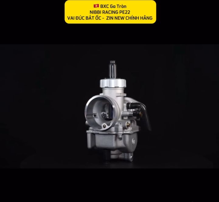 Bình Phạm Bình xăng con - chế hòa khí YOSHIMURA TM - MJN26 (máy nằm