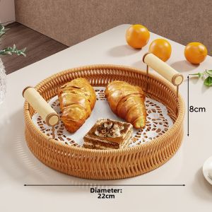 MUGG | Wicker Style Food Tray