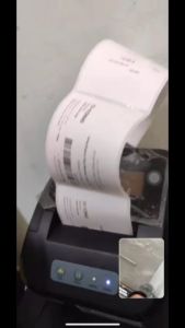 máy in nhãn mã vạch zywell 609 usb lan và cài đặt in ấn trọn gói 100%