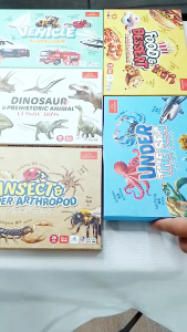 Mornington Flashcard ชุดการ์ดคำศัพท์ ขนาด A5 แฟลชการ์ด 3 ภาษา เสริมพัฒนาการเด็ก / กล่อง