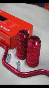 5113# Short Stem Foot Slider Bar Curve Alloy 42 CM For Motorcycle
