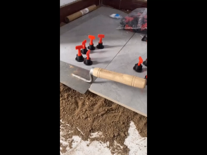 CASTA Tile Leveling System Alat Perata Keramik 50pcs + Wrench Kunci Pemasangan Ubin Granit Alat Spacer Ulangi Pakai Tahan Lama