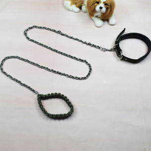 Large Dog Leash Anti-Bite Nylon Material Non-Slip Handle for Husky Golden Retriever 1.65 Meters Long Pet Supplies Dog Harness
