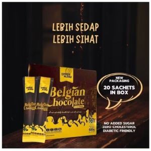 Choco Albab Belgian Chocolate Drink Minuman Coklat Sedap Air 20 Sachet Hot Chocolate Malt Drink Beverage