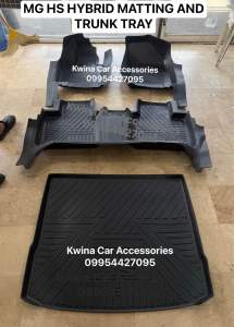 MG HS HYBRID DEEP DISH MATTING AND MG HS HYBRID TRUNK TRAY