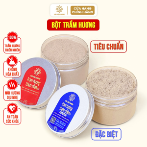 Bột trầm hương đốt xông nhà tẩy uế Sơn Mộc Hương mang ý nghĩa phong thủy may mắn tài lộc cho gia chủ
