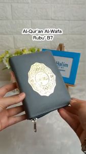 Alquran Non Terjemah Hafalan Mini Kecil Praktis Ringan Al Wafa Ukuran B7 9 X 13 Cm Al Quran Non Terjemah Tanpa Arti Al Qur’an 15 Baris Rasm Utsmani Cover Resleting Kalep Simple Travel Size