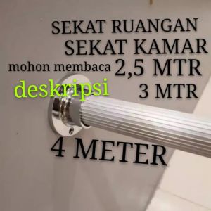 Besi gorden sekat ruangan 3 meter 4 meter 25 meter 250cm 300cm 400cm 350cm