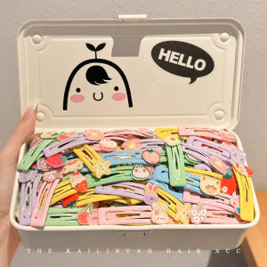 Baby Hair Clips No Damage Forehead BB Clips Childrens Hair Accessories Sweet Style Side Clips for Babys Fine Hair