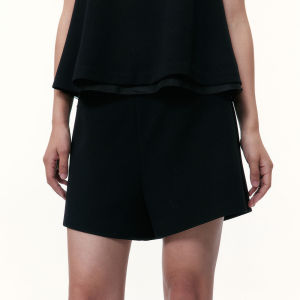 TAMMY TANGS | High Waist Acetate Blend Womens Capri Pants