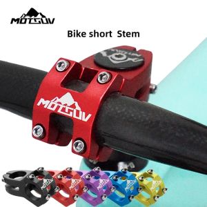 MOTSUV Bicycle Handlebar Stem 31.8*45mm Aluminum Alloy Bicycle Short Stem