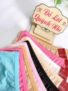 Combo 5 Và10 Quần Lót Nữ Cotton Trơn Phối Họa Tiết Gấm Hoa Co Giản Đàn Hồi Tốt Size: 70-88 Kg [6536] _ Đồ Lót Quỳnh Nhi