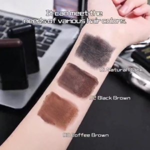 Waterproof And Sweat-Proof Hair Dye Comb Covering White Hair Hair Dye Stick Hide Bald Edges Hair RootLong Lasting Hair Color Pen Stick