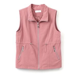 Casual Short Sleeveless Jacket 2024 Spring Summer New Loose Outerwear Blue Large Size Vest with Pocket for Men