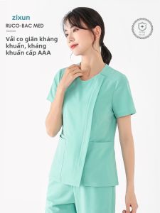 ZIXUN | Đồng Phục Nhân Viên Thẩm Mỹ Có Dây Rút