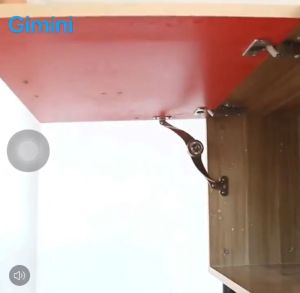 Zinc Alloy Lid Support Hinges Hinges Lid Stay Suitable For Wardrobe Doors Cabinet Doors