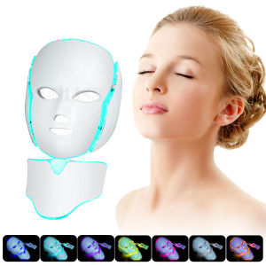 7color LED Mask Photons of Red Light Therapy for Healthy Skin Collagen Anti-aging Wrinkles Korean