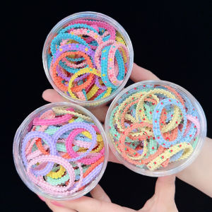 Băng Đô Ren Trẻ Em Băng Đô Cao Su Đàn Hồi Cao Phụ Kiện Tóc Không Gây Hại Cho Tóc Phụ Kiện Tóc Cho Bé Gái Băng Đô Hình Quả Bóng