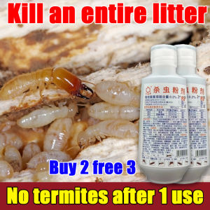 10 years without termites！ GO Termites killer powder Ants killer powder Termite killer 80g*2 Infect death destroy the whole colony of termites Anay pest control termite Termite baiting system Ant bait ant killer Termite powder