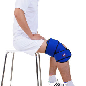 Adult Knee Care Cold Compression Patch Adjustable Fixation Ice Pack Recovery Cooling Health Care Equipment Leg Support