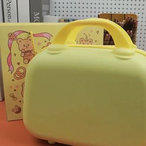 Bộ Văn Phòng Phẩm Gấu Bơ - SET Quà Tặng Cho Bé Yêu Đồ Dùng Học Tập Siêu Xinh Tone Vàng Pastel Dễ Dàng Đem Theo