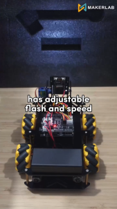 Makerlab ESP32 CAM Mecanum Smart Car Wireless Control Educational Learning Kit