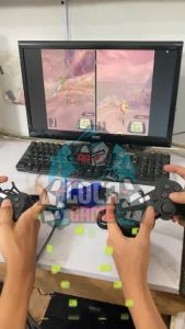 CONVERTER USB 2 slot Stik stick ps2 to ps3 / pc double