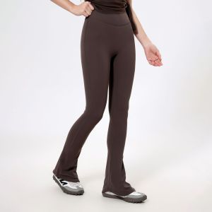 New High Waist Yoga Pants Womens Running Fitness Sports Trousers Anti-Curling Cloud Sensation Horse Hoof Shape Slimming