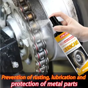 100ML Metallic Lubricating Spray Reduces Friction & Protects Metals Ideal for Car Chains DIY EnthusiastsLong-Lasting Formula